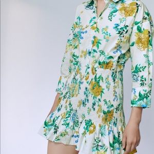 Floral print dress